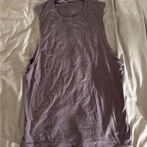 lululemon athletica Men's Purple Metal Vent Tank Top